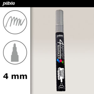 170 - Argento - 4Artist Marker 4 mm Pebeo