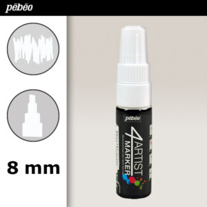 225 - Bianco - 4Artist Marker  8 mm Pebeo