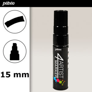 324 - Nero - 4Artist Marker 15 mm Pebeo