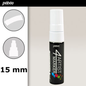 325 - Bianco - 4Artist Marker 15 mm Pebeo