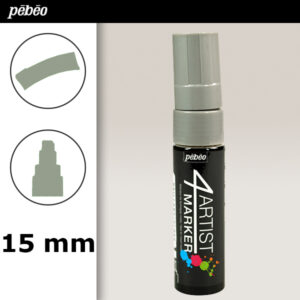 370 - Argento - 4Artist Marker 15 mm Pebeo