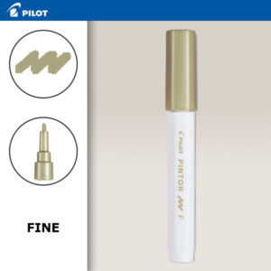 Gold - Pintor Metal Punta Fine Pilot