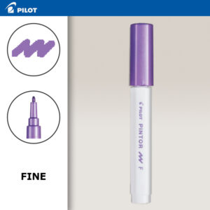 Viola Metallic - Pintor Metal Punta Fine Pilot