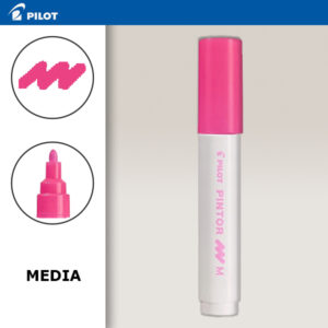 Fuxia Neon - Pintor Neon Punta Media Pilot