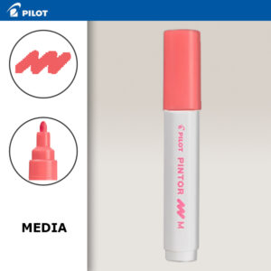 Rosa Neon - Pintor Neon Punta Media Pilot
