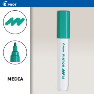 Verde - Pintor Classic Punta Media Pilot