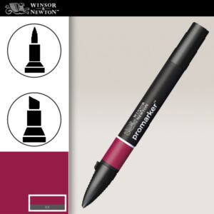 R424 - Burgundy Promarker Winsor e Newton