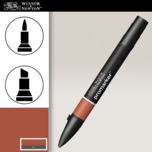 R646 - Burnt Umber Promarker Winsor e Newton