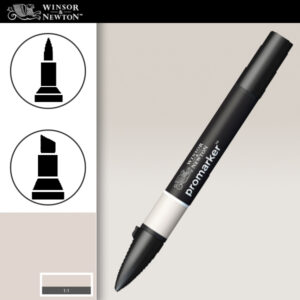 WG01 - Warm Grey 1 Promarker Winsor e Newton
