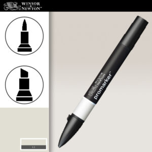 CG1 - Cool Grey 1 Promarker Winsor e Newton