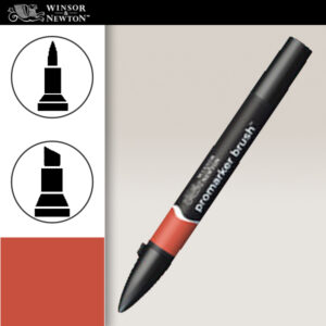 R946 - Burnt Orange Promarker Brush Winsor e Newton