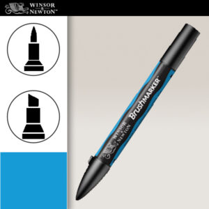 B336 - Cadet Blue Promarker Brush Winsor e Newton
