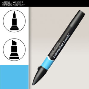 B137 - Sky Blue Promarker Brush Winsor e Newton