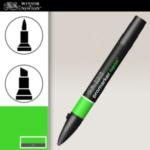 NN GR - Glowing Green Promarker Neon Winsor e Newton