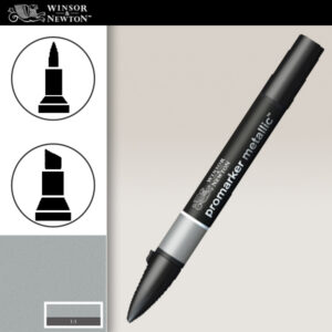 MT SIL - Silver Promarker Metallic Winsor e Newton