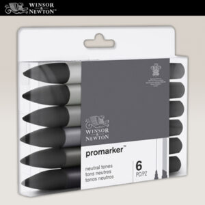 024 - 6 Promarker - Toni neutri Winsor e Newton