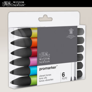 110 - Promarker - 6 Promarker - Toni vibranti Winsor e Newton