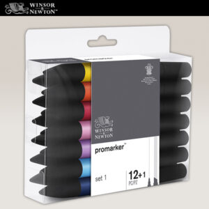 137 - Promarker - 12 Promarker Set 1 Winsor e Newton