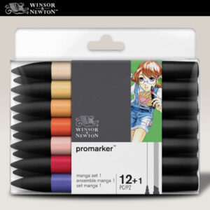 139 - Promarker - 12 + 1 Manga expansion 1 Winsor e Newton