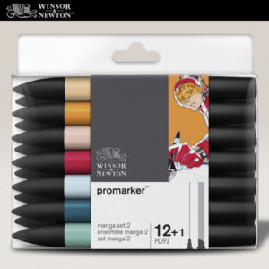 140 - Promarker - 12 + 1 Manga expansion 2 Winsor e Newton