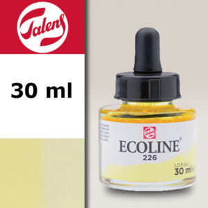 226 - Giallo Pastello Acquerello 30 ML Acquerelli Liquidi Ecoline Talens