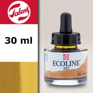 227 - Ocra Gialla Acquerello 30 ML Acquerelli Liquidi Ecoline Talens