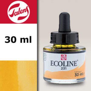 231 - Ocra D'Oro Acquerello 30 ML Acquerelli Liquidi Ecoline Talens