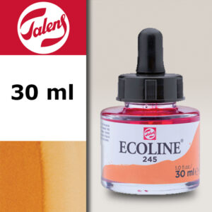 245 - Giallo Zafferano Acquerello 30 ML Acquerelli Liquidi Ecoline Talens