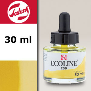 259 - Giallo Sabbia Acquerello 30 ML Acquerelli Liquidi Ecoline Talens
