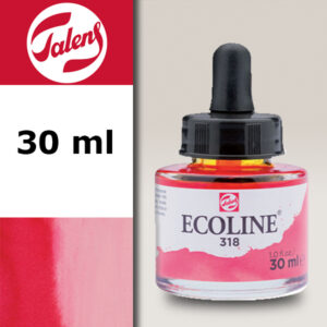 318 - Carminio Acquerello 30 ML Acquerelli Liquidi Ecoline Talens
