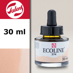 374 - Rosa Beige  Acquerello 30 ML Acquerelli Liquidi Ecoline Talens