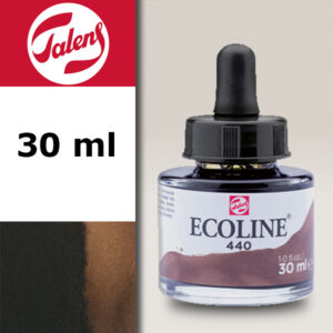 440 - Seppia Scuro Acquerello 30 ML Acquerelli Liquidi Ecoline Talens