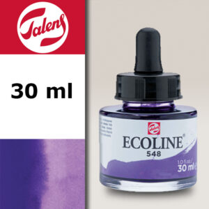 548 - Violetto Bluastro Acquerello 30 ML Acquerelli Liquidi Ecoline Talens