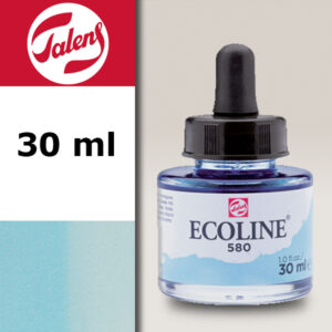 580 - Blu Pastello Acquerello 30 ML Acquerelli Liquidi Ecoline Talens