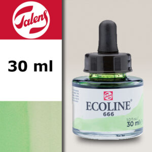 666 - Verde Pastello Acquerello 30 ML Acquerelli Liquidi Ecoline Talens