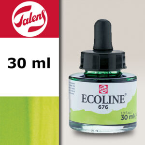 676 - Verde Erba Acquerello 30 ML Acquerelli Liquidi Ecoline Talens