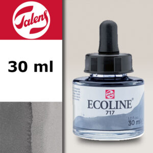 717 - Grigio Freddo Acquerello 30 ML Acquerelli Liquidi Ecoline Talens