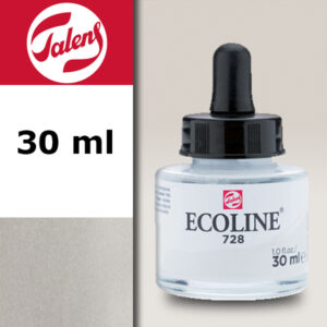 728 - Grigio Caldo Chiaro Acquerello 30 ML Acquerelli Liquidi Ecoline Talens
