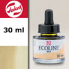 801 - Oro Acquerello 30 ML Acquerelli Liquidi Ecoline Talens