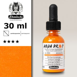 250 - Arancio Brillante 30 ML Aqua Drop Schmincke