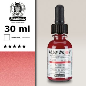 340 - Rosso di Garanza 30 ML Aqua Drop Schmincke