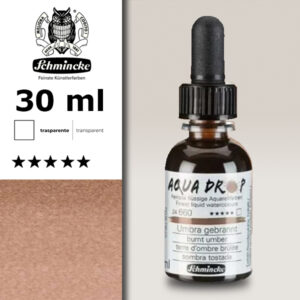 660 - Terra d'Ombra Bruciata 30 ML Aqua Drop Schmincke