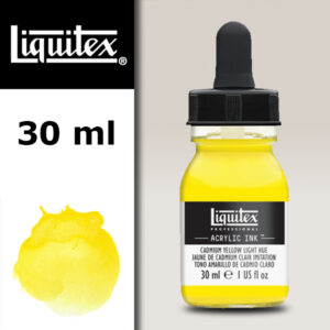 159 - Giallo Cadmio Chiaro imit 30 ML Acrylic Ink! Liquitex