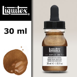 229 - Bronzo Iridescente 30 ML Acrylic Ink! Liquitex