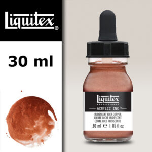 230 - Rame Ricco Iridescente 30 ML Acrylic Ink! Liquitex