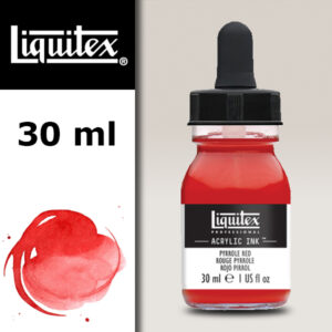 321 - Rosso Pirrolo 30 ML Acrylic Ink! Liquitex