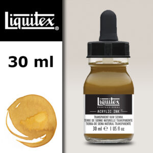 332 - Terra di Siena Naturale Trasparente 30 ML Acrylic Ink! Liquitex