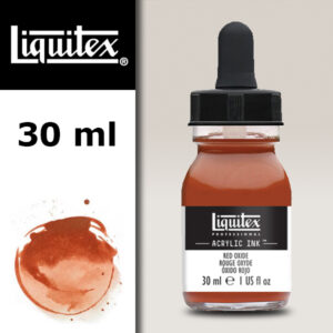 335 - Rosso Ossido 30 ML Acrylic Ink! Liquitex