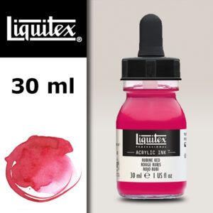388 - Rosso Rubino 30 ML Acrylic Ink! Liquitex
