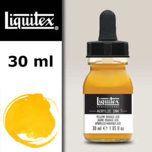 414 - Giallo Arancio Azo 30 ML Acrylic Ink! Liquitex